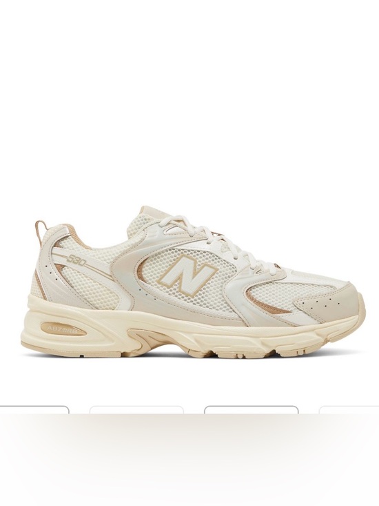 New Balance Shoes - New Balance 530 Beige Angora Off-White/Tan Mesh Trainer Sneakers